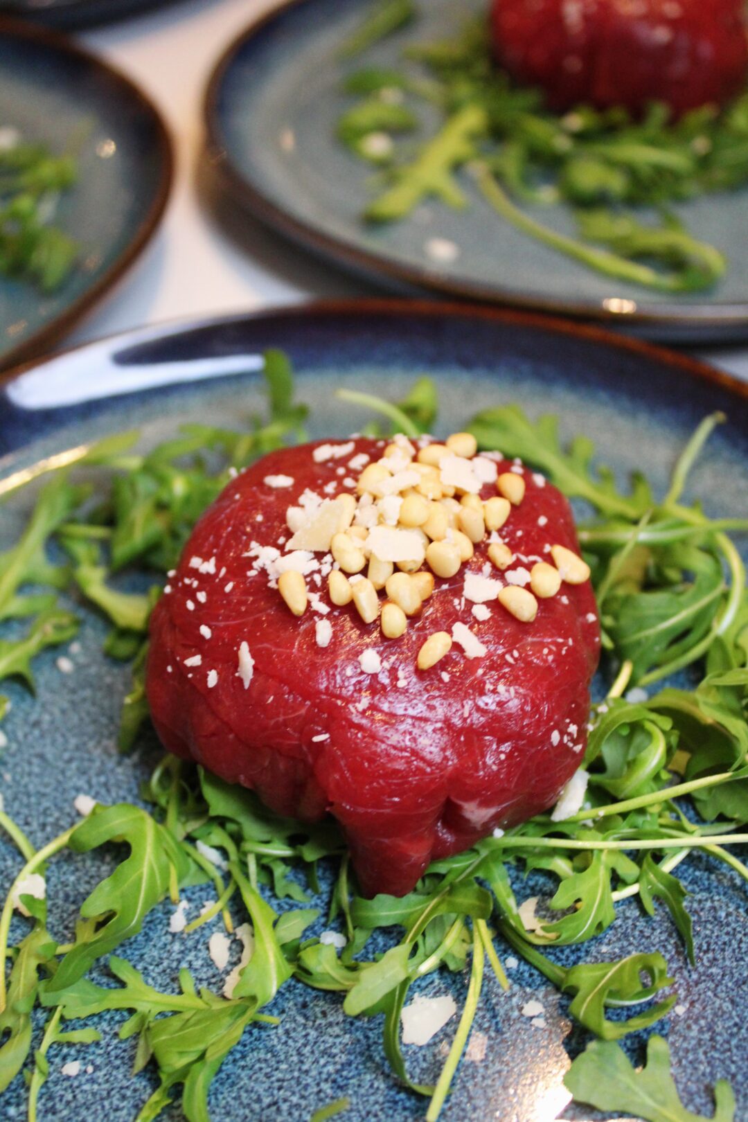 carpaccio bonbon met truffelmayonaise