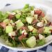 salade met meloen en ham